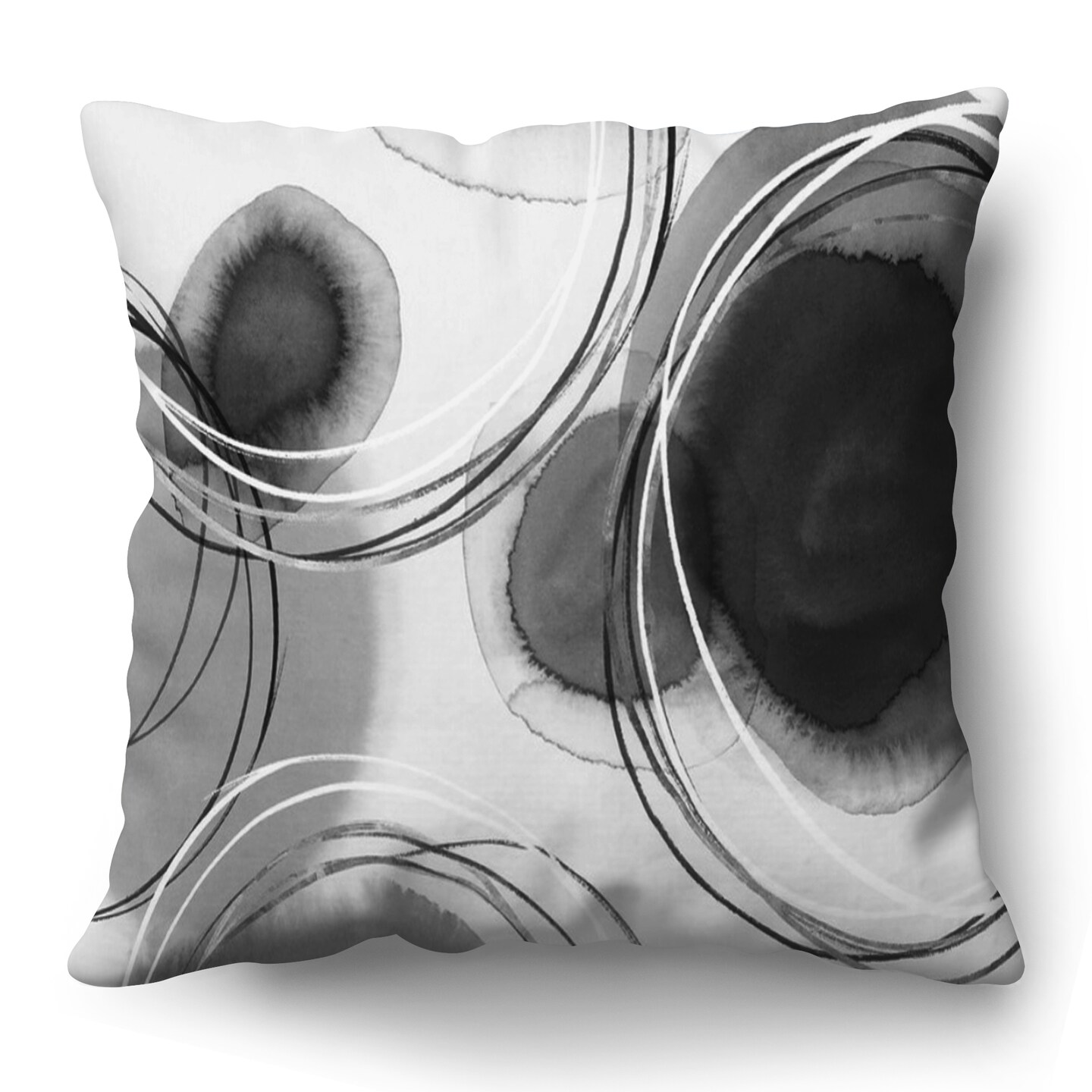Americanflat Abstract Throw Pillow with Premium Polyester by PI Creative