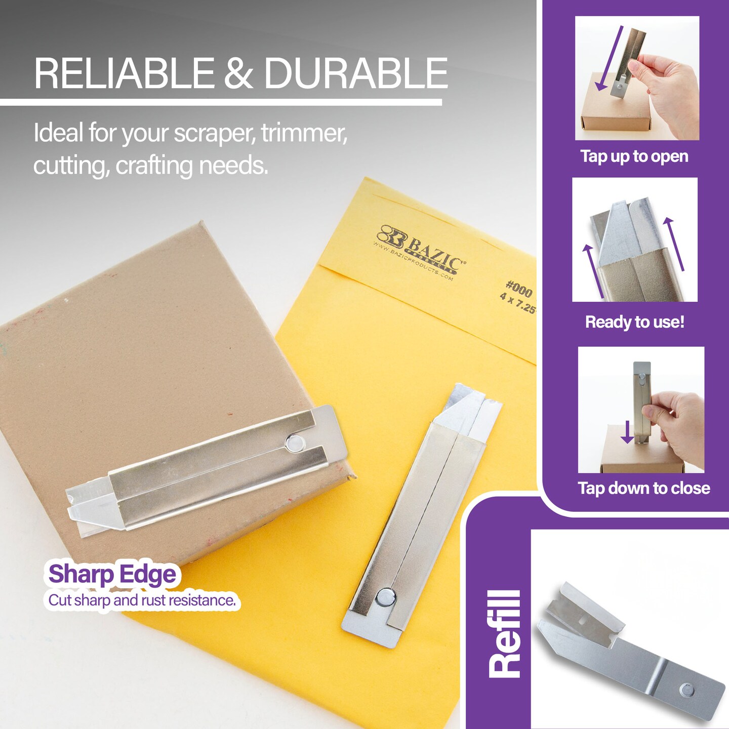 BAZIC Carton Cutters (2/Pack)