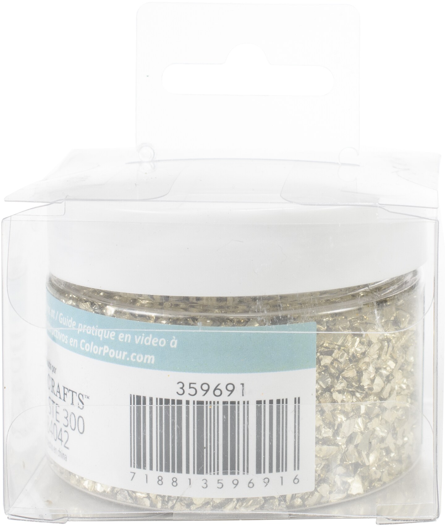 American Crafts Color Pour Resin Mix-Ins-Faux Gold Crushed Glass