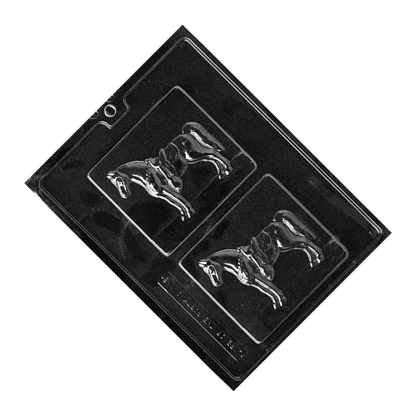 Horse Plaque Chocolate Mold for Stunning Confections