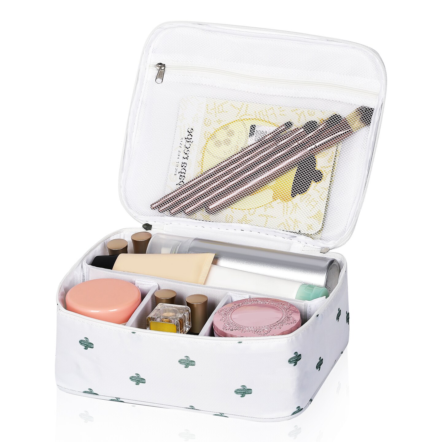 Travel Makeup Cosmetic Bag Portable Toiletry Bag Kit Waterproof Cosmetic Case