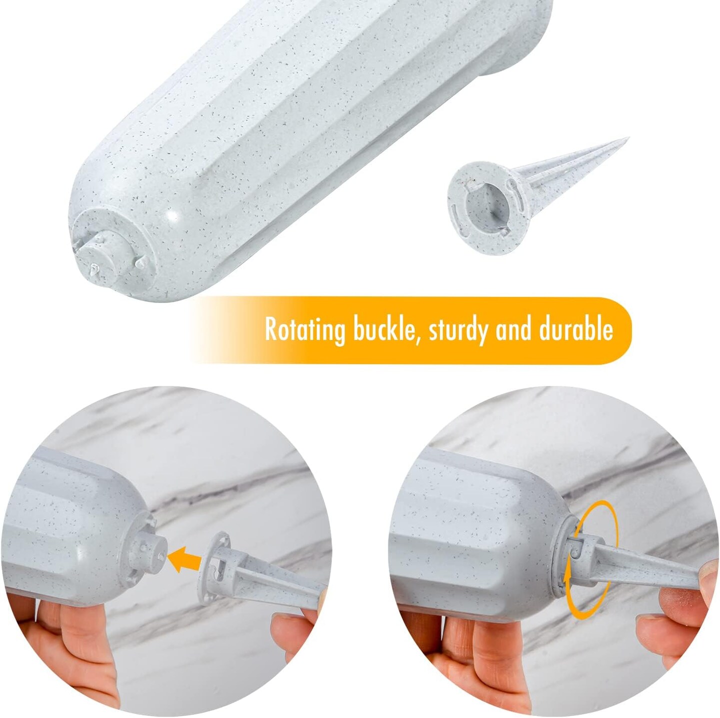 Set of 2 Artificial Carnation Cemetery Bouquets with Vases for Grave & Memorial Decoration