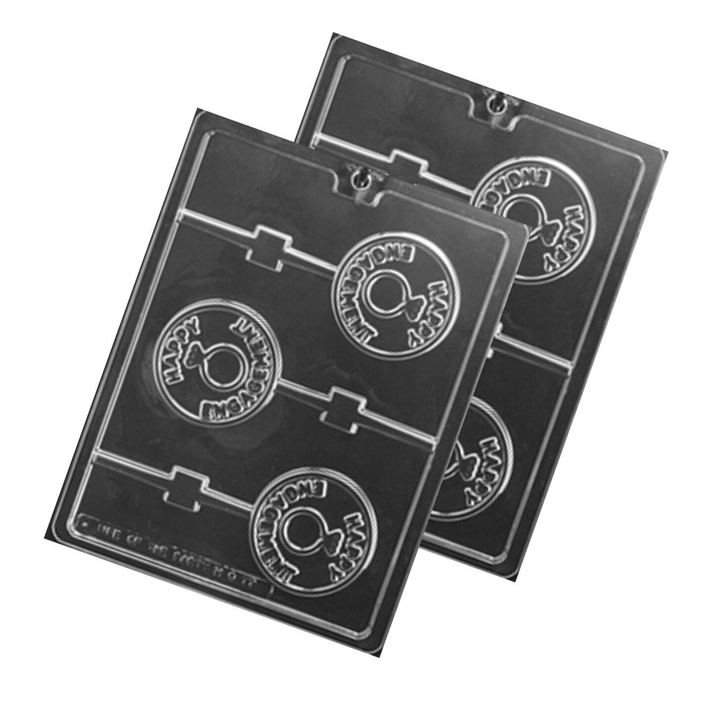 Happy Engagement Lolly Chocolate Mold