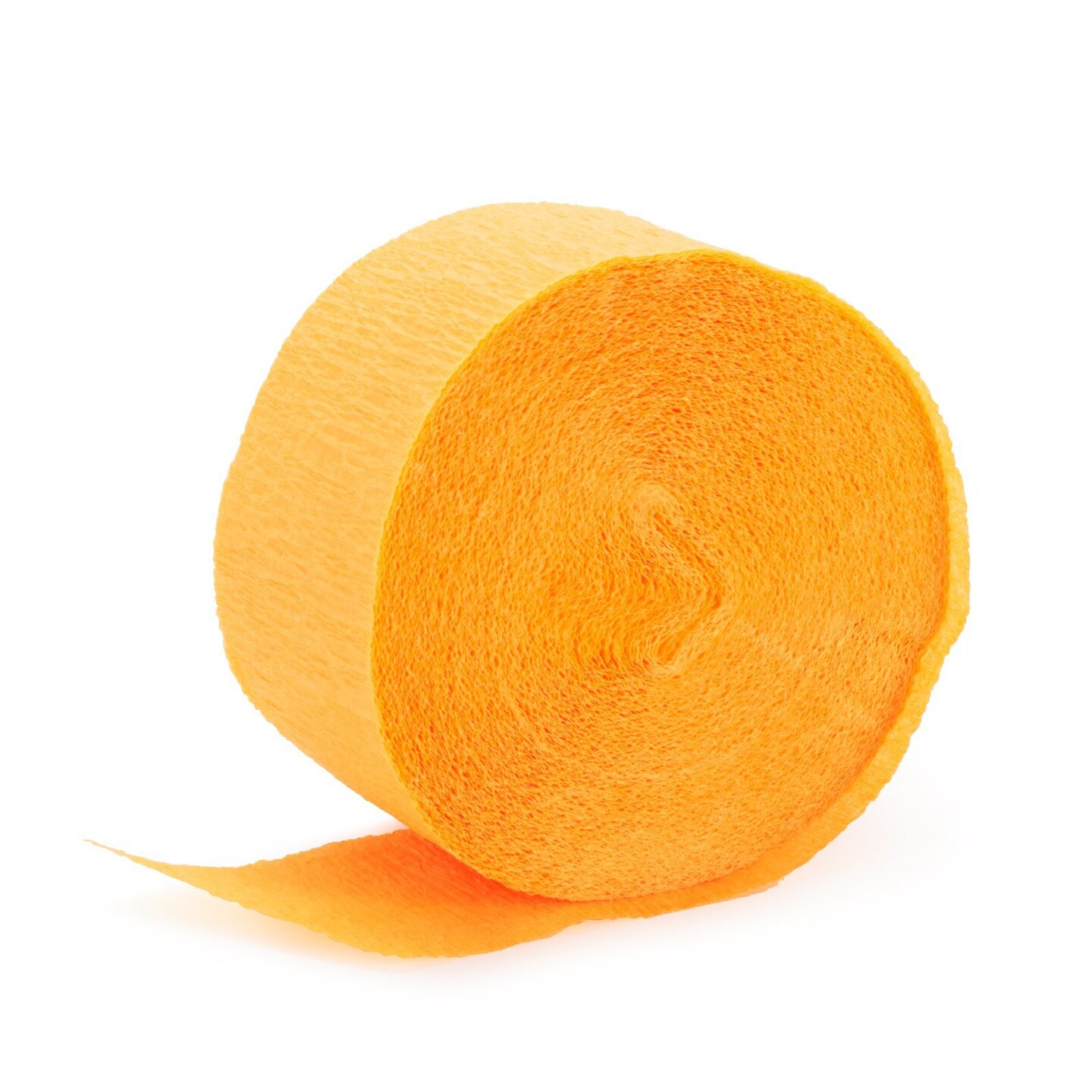 81&#x27; Crepe Streamer-Goldenrod