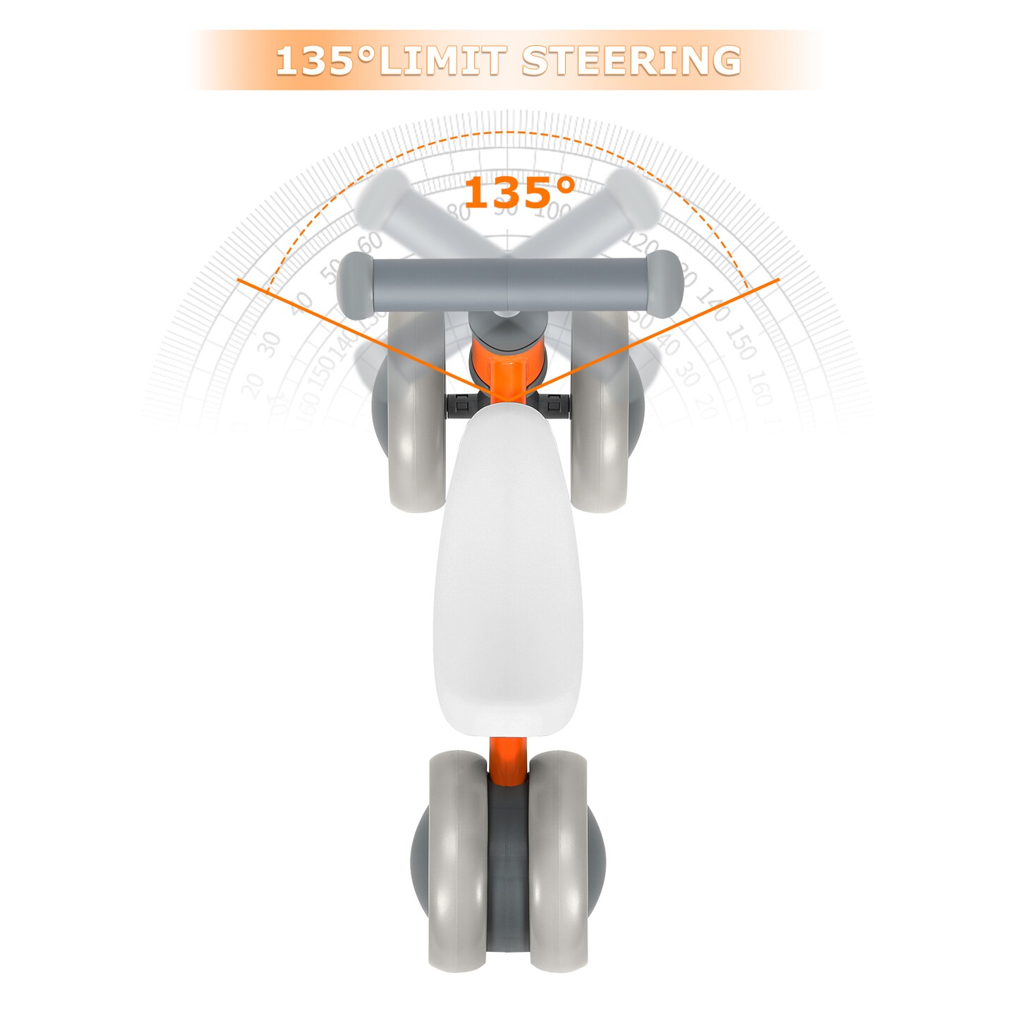 Toddler Tricycle Kids Trikes Tricycle, Balance Training, Gift & Toy for Boy & Girl