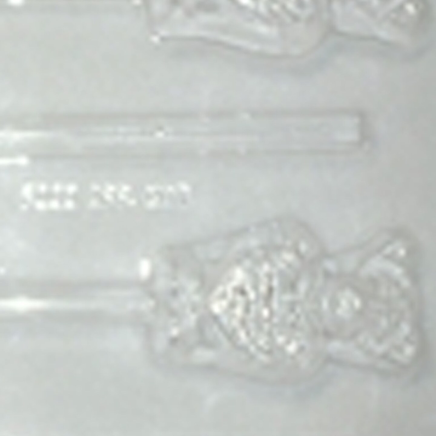 Teddy Bear With Heart Sucker Chocolate Mold