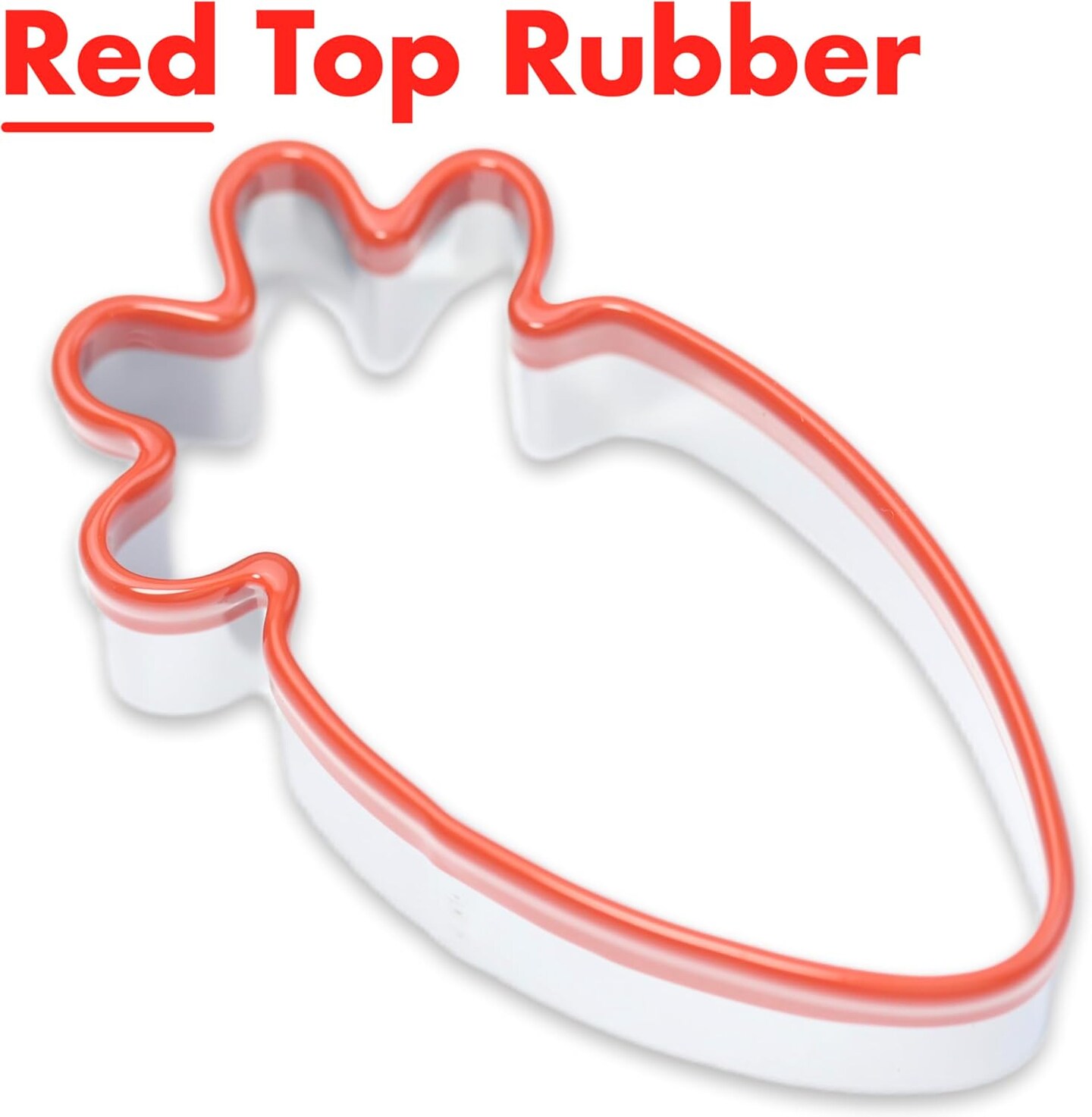 3-Piece Easter Fun Cookie Cutters, Easter Bunny, Egg and Carrot,Heavy Duty Food-Grade Stainless Steel,Unique Design with Protective Red Top PVC