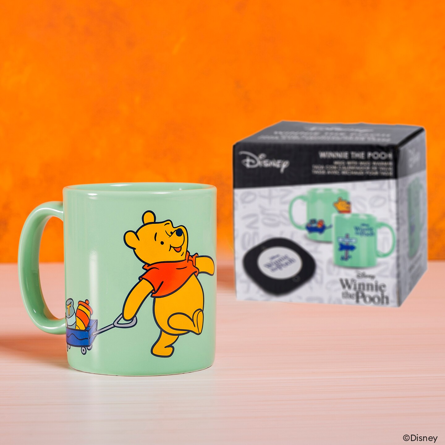 Uncanny Brands Disney Winnie the Pooh 12oz Mug Warmer Set