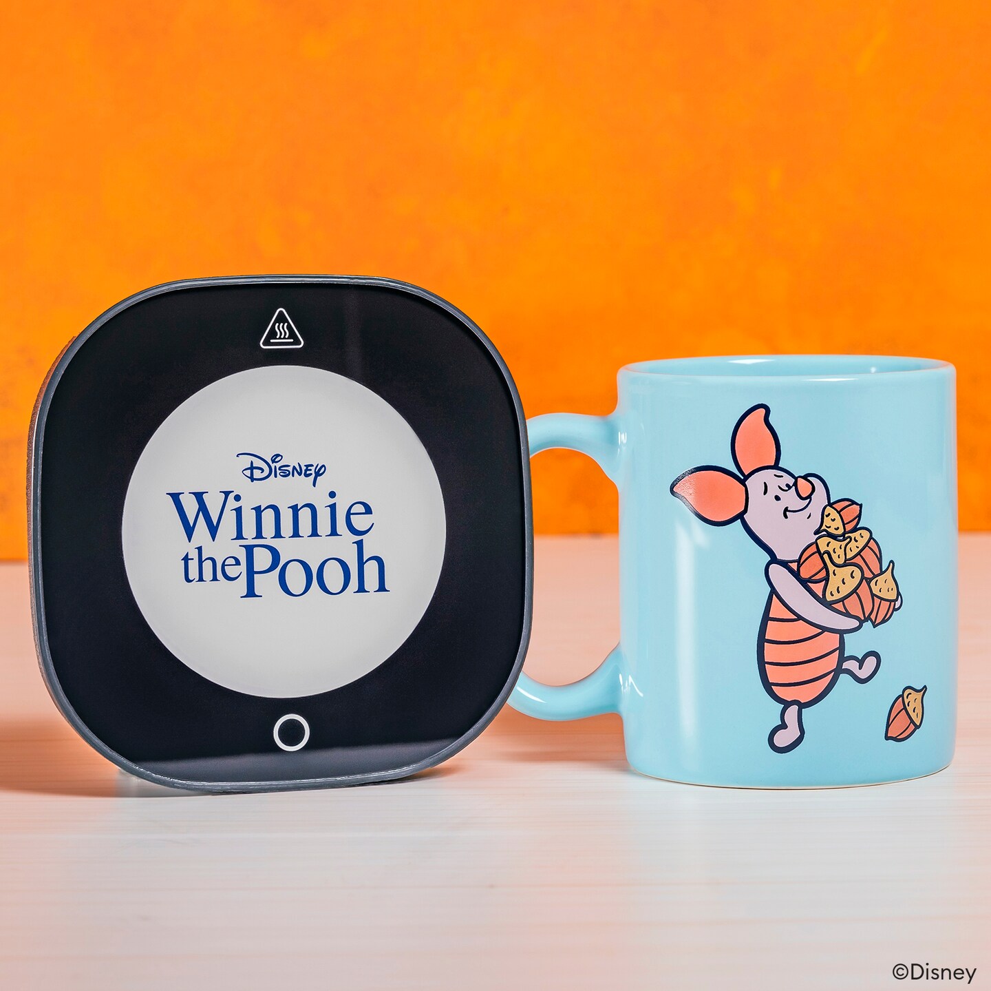 Uncanny Brands Disney Piglet 12oz Mug Warmer Set