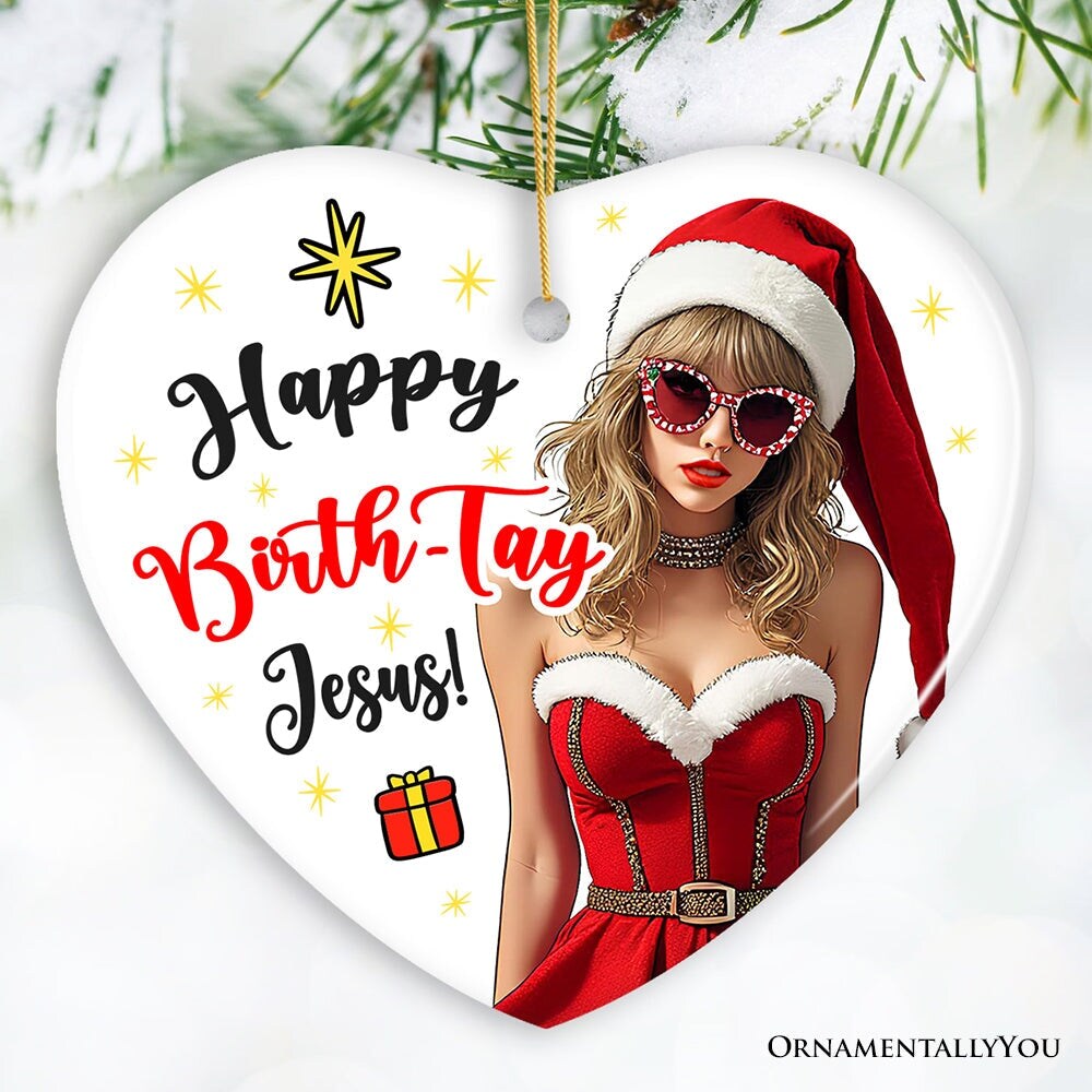 Have a Fearless Little Christmas Ornament, Trendy Pop Culture Holiday Decor