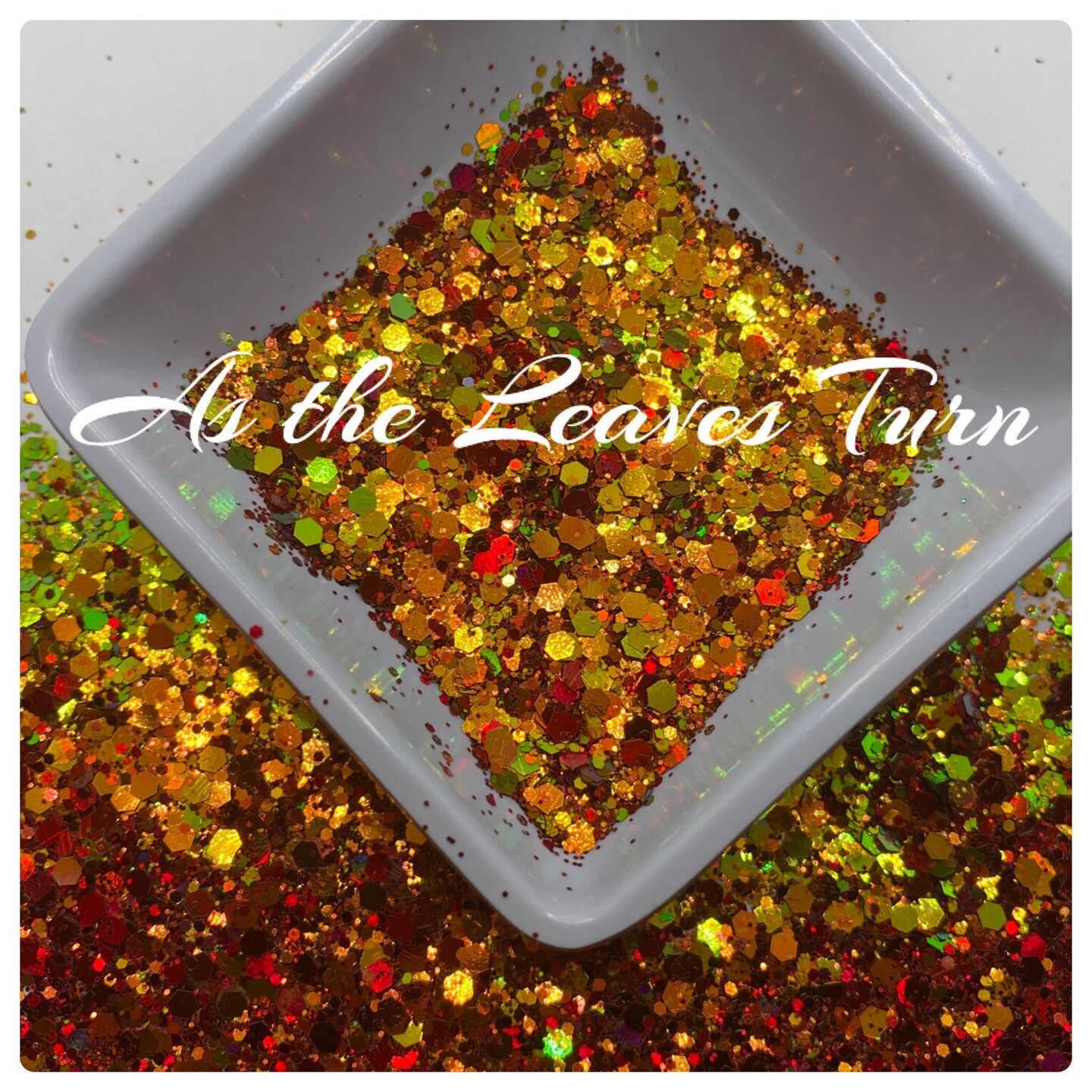 As the Leaves Turn: Chameleon Chunky Glitter