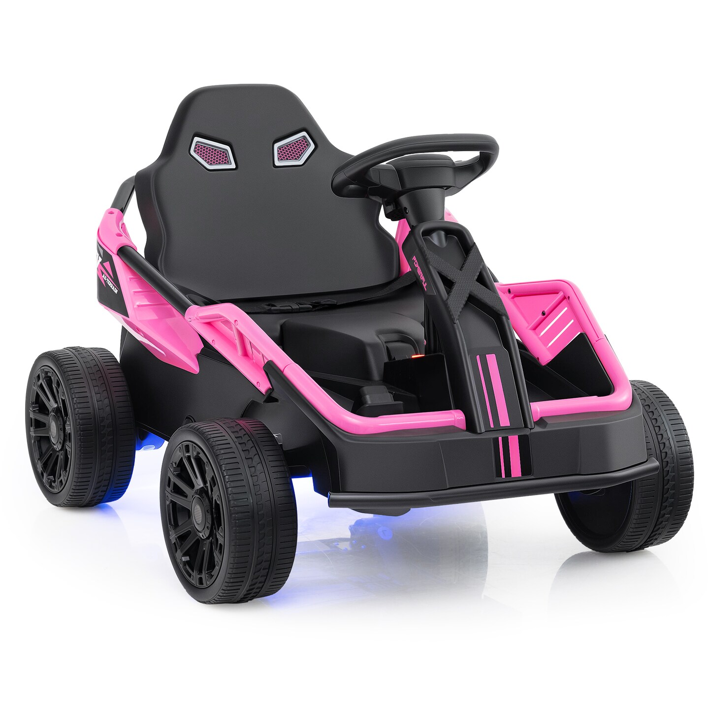 12V Ride On Electric UTV for Big Kids with Remote Control, Music and LED Lights