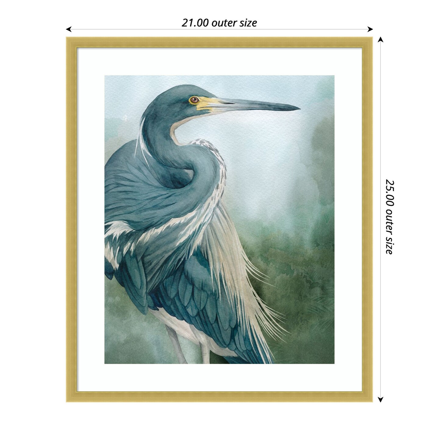 Bayou King I by Grace Popp Wood Framed Wall Art Print