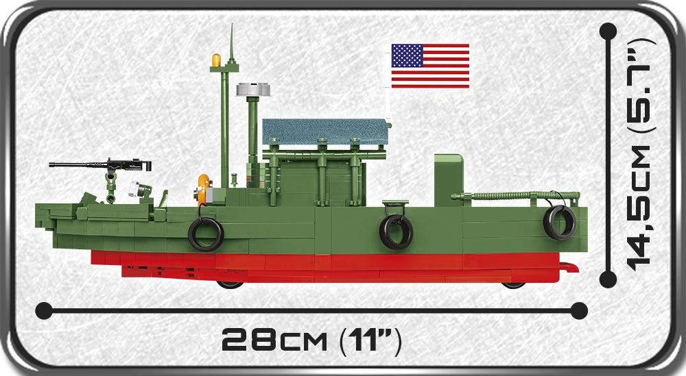 COBI Historical Collection Patrol Boat, River MK II