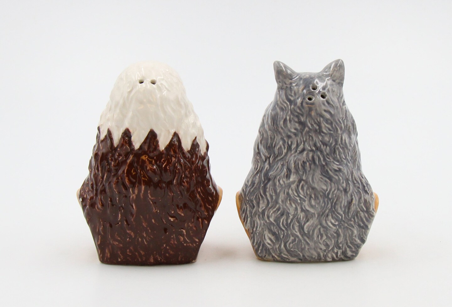 Ceramic Native American Indian Salt And Pepper Shakers, Home D&#xE9;cor, Gift for Her, Gift for Mom, Kitchen D&#xE9;cor