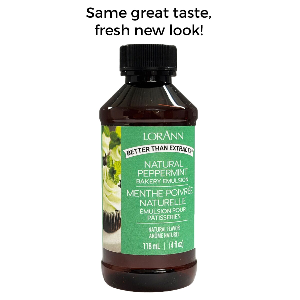 LorAnn Oils Natural Peppermint Bakery Emulsion, 4 ounce