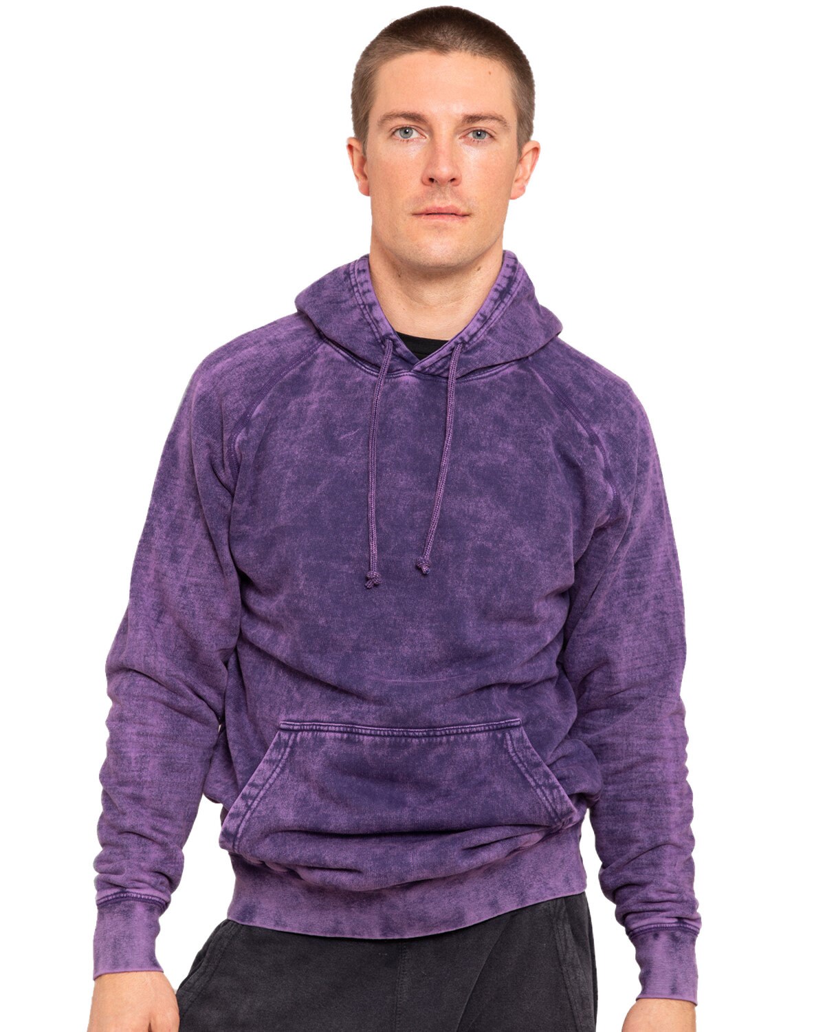 Lane Seven&#xAE; Unisex Vintage Raglan Hooded Sweatshirt=84013