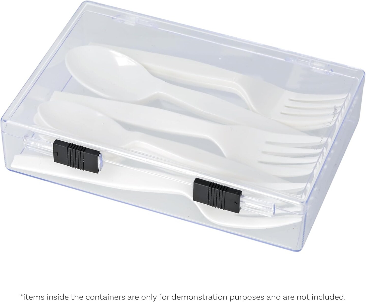 The Beadsmith Plastic Storage Box – 6.25″ L × 4.2″ W × 1.5″ H Clear Organizer Case with Secure Sliding Latches, Suitable As a Tool Box or Storing Stationery, Craft Supplies, Nail Art Tools & More