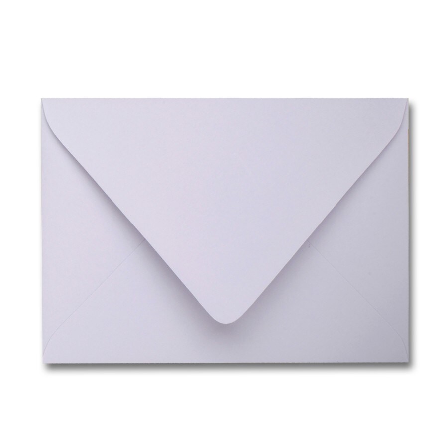 Colorplan COOL GREY - 91 Lb. / 135 gsm / 8 pts Matte Premium Cardstock Paper Text A7 Euro Flap Envelopes Bulk Pack of 250