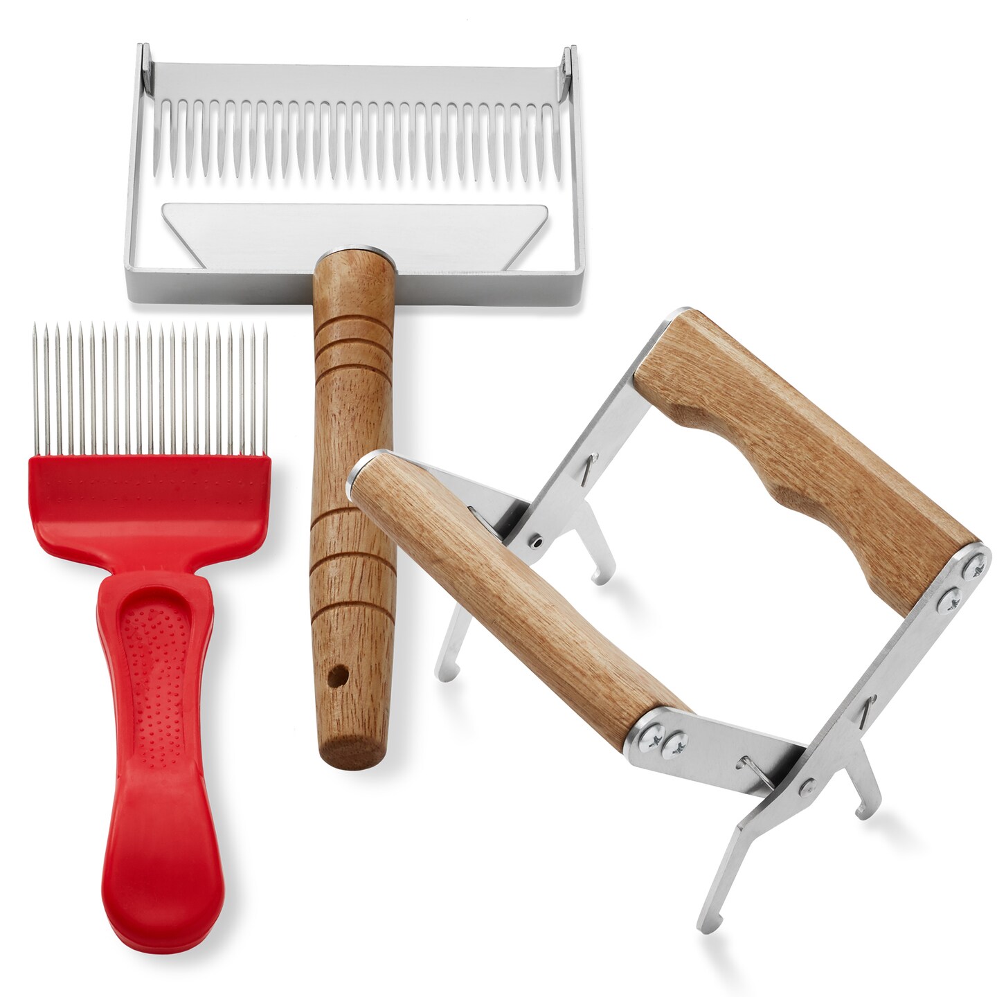 Honey Keeper 12-Piece Beekeeping Tool Kit - Essential Starter Supplies for Beginner Beekeepers