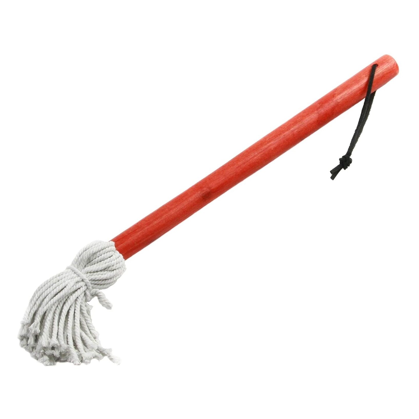 Chef Craft BBQ Basting Mop with 13" Long Wood Handle and Cotton Head