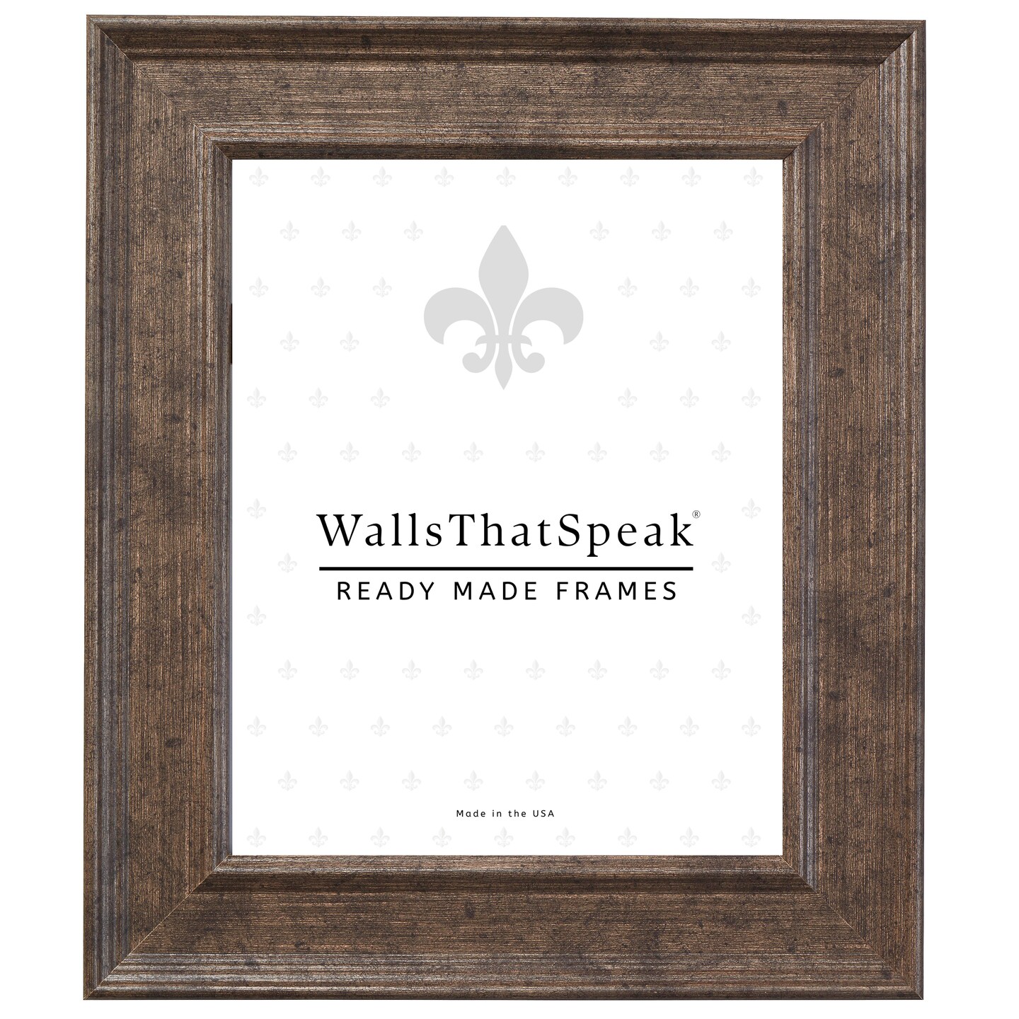 16x16 Picture Frame, Revival 2 Inch MDF Moulding, Wall Display Frame for Art, Posters, or Photos by wallsthatspeak