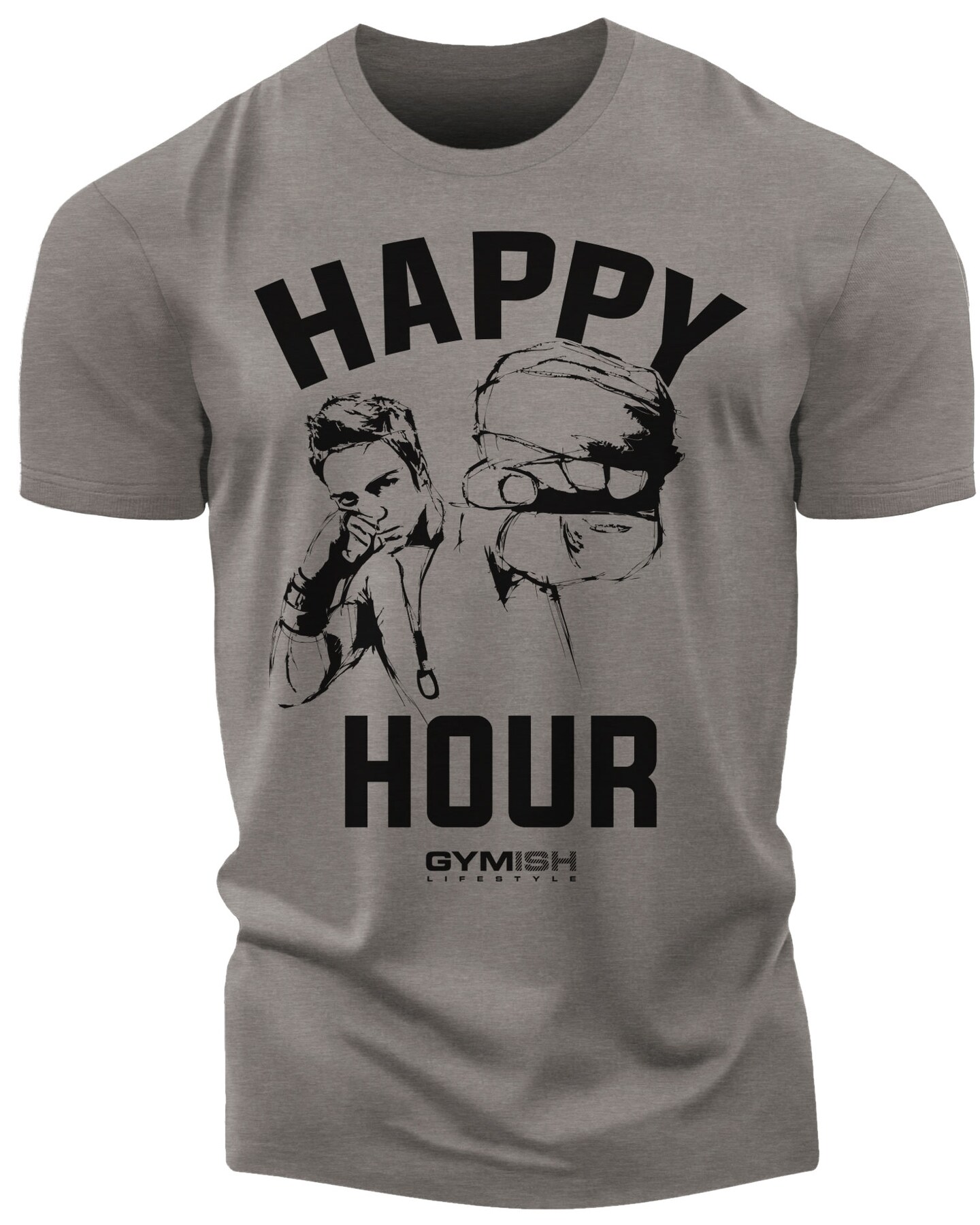 039. Kickboxer Funny Motivational Workout Gym T-Shirt for Men - image39