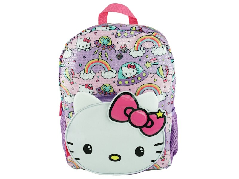 Hello Kitty Space Sequins 16&#x2033; Large School Backpack