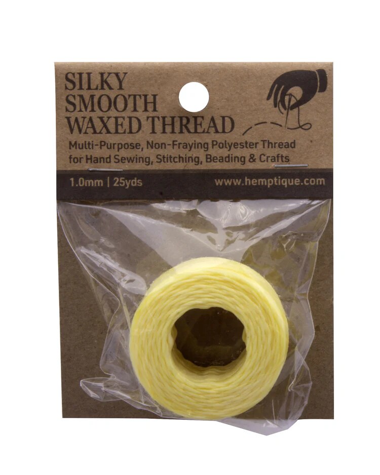 Hemptique Multi-Purpose 1.0mm Silky Smooth Waxed Poly Thread Card