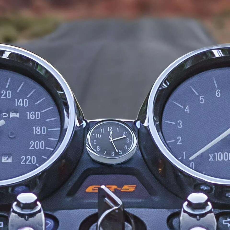 Car Dashboard Clock Mini Tiny Small Analog Watch for Vehicle