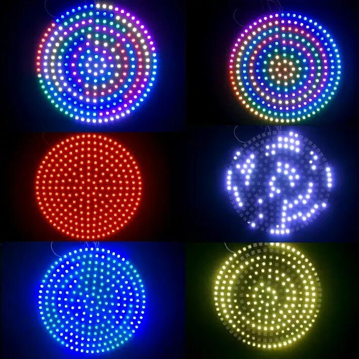 WS2812B 5V 5050 RGB 93 LED Pixel Ring Panel Module Light Individual Addressable