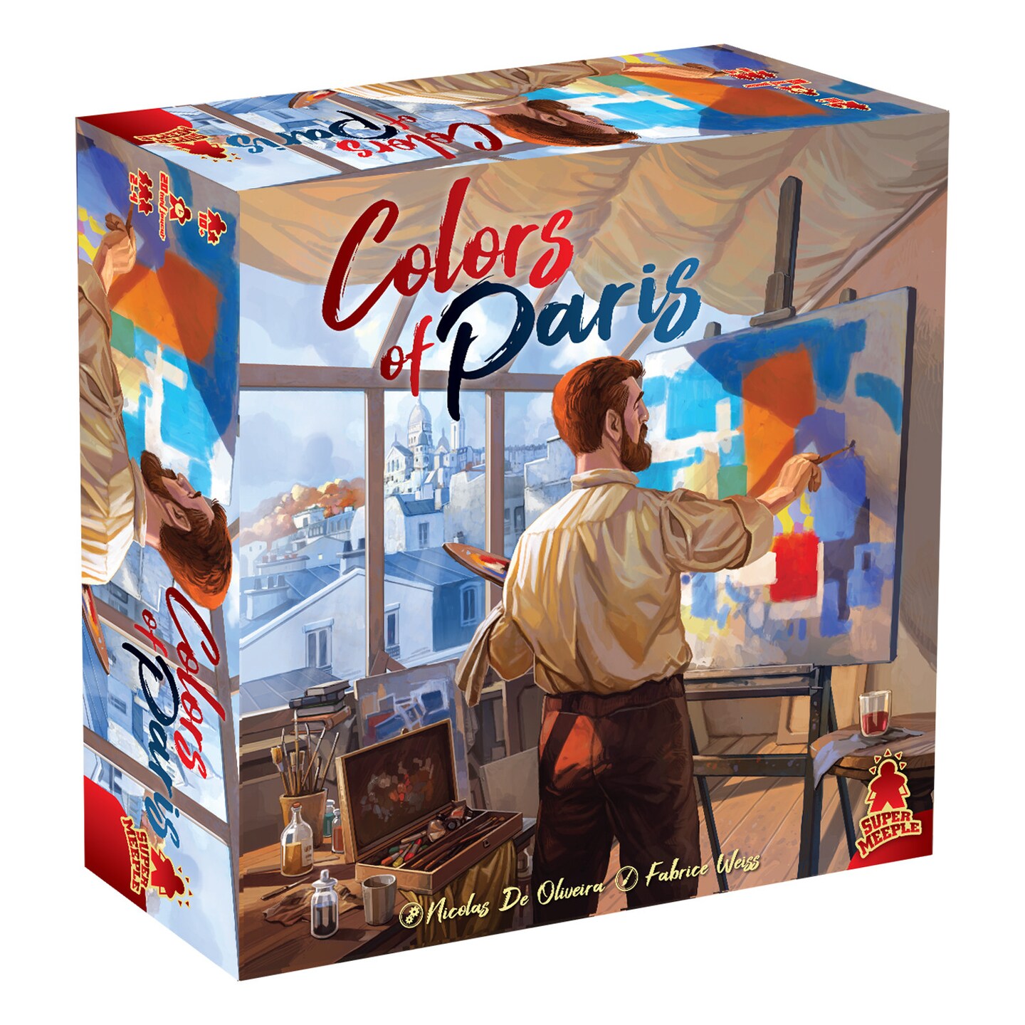 Colors of Paris Strategy Board Game Michaels