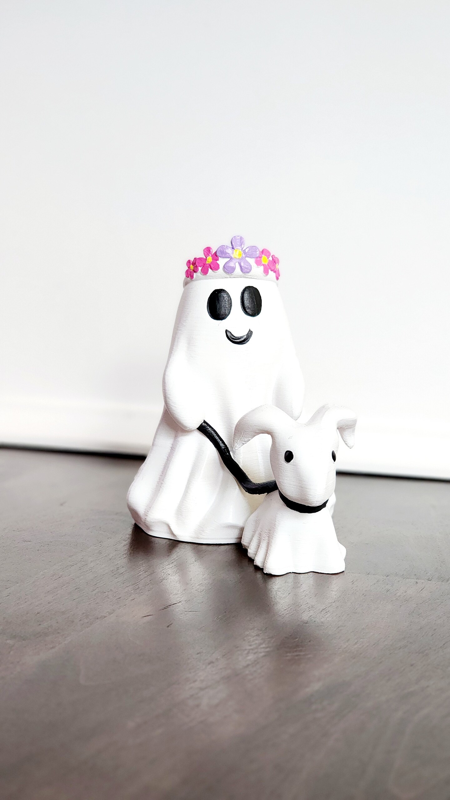 Ghost Walking Gh Dog, 3D Printed Ghosts, Halloween Ghosts