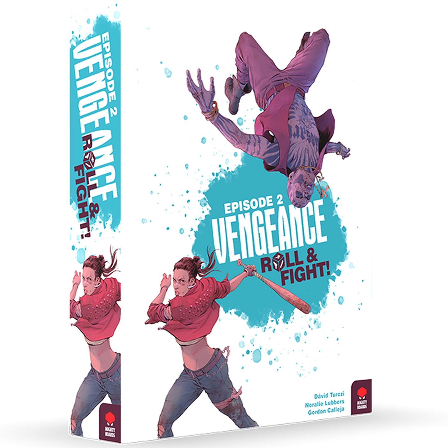 APE Games Vengeance: Roll &#x26; Fight Episode 2- Board Game, 1-4 Players
