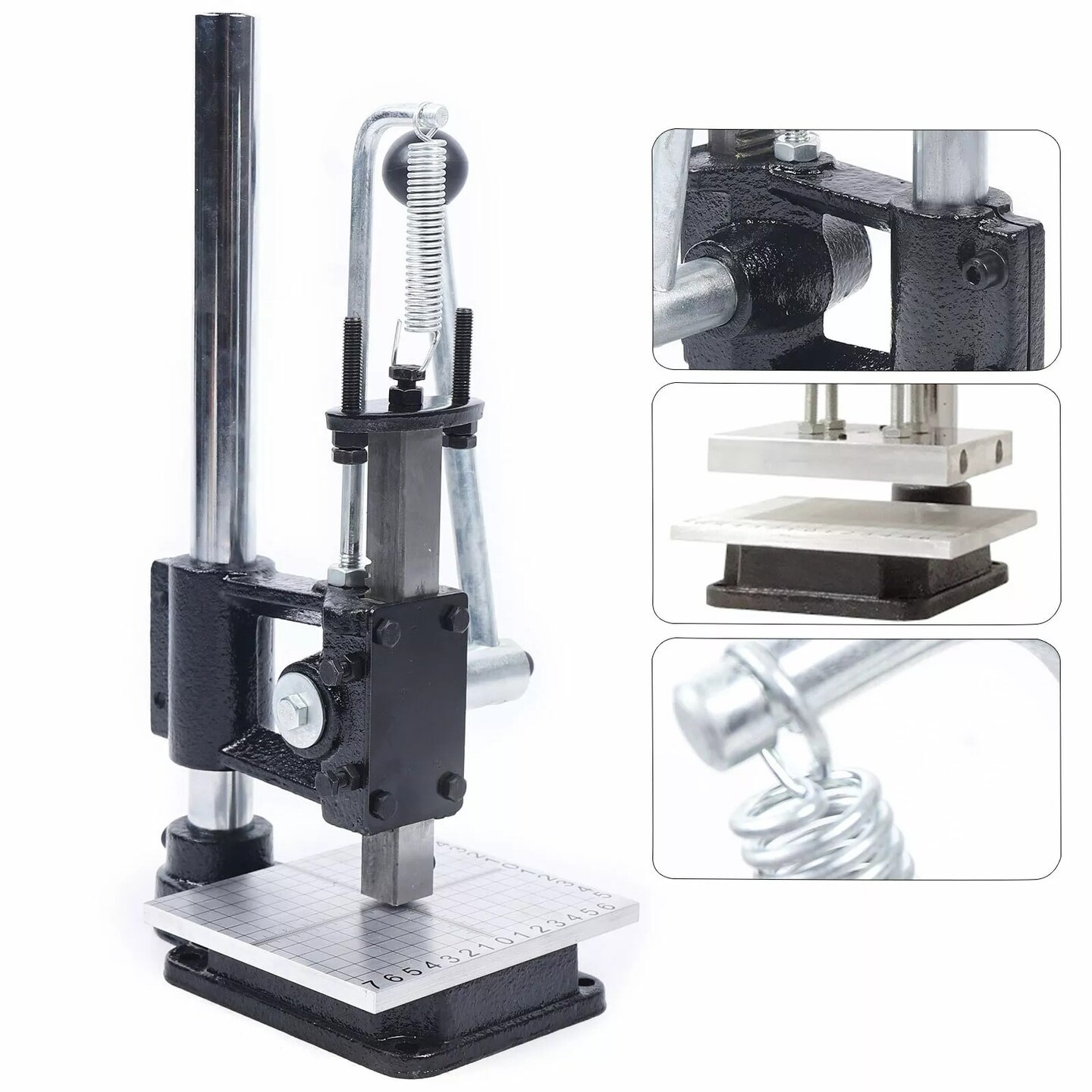 Leather Imprinting Machine Hand Punching Machine,DIY Press Embossing Craft Stamp