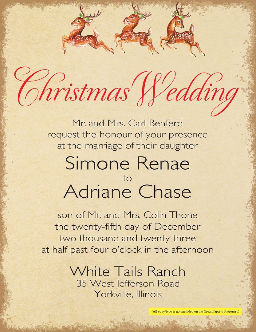 Great Papers! Stationery Letterhead, Classic Reindeer, 8.5"x11", Printer Friendly, 50 Sheets (2024036)