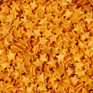 Gold Star Sprinkles 2oz