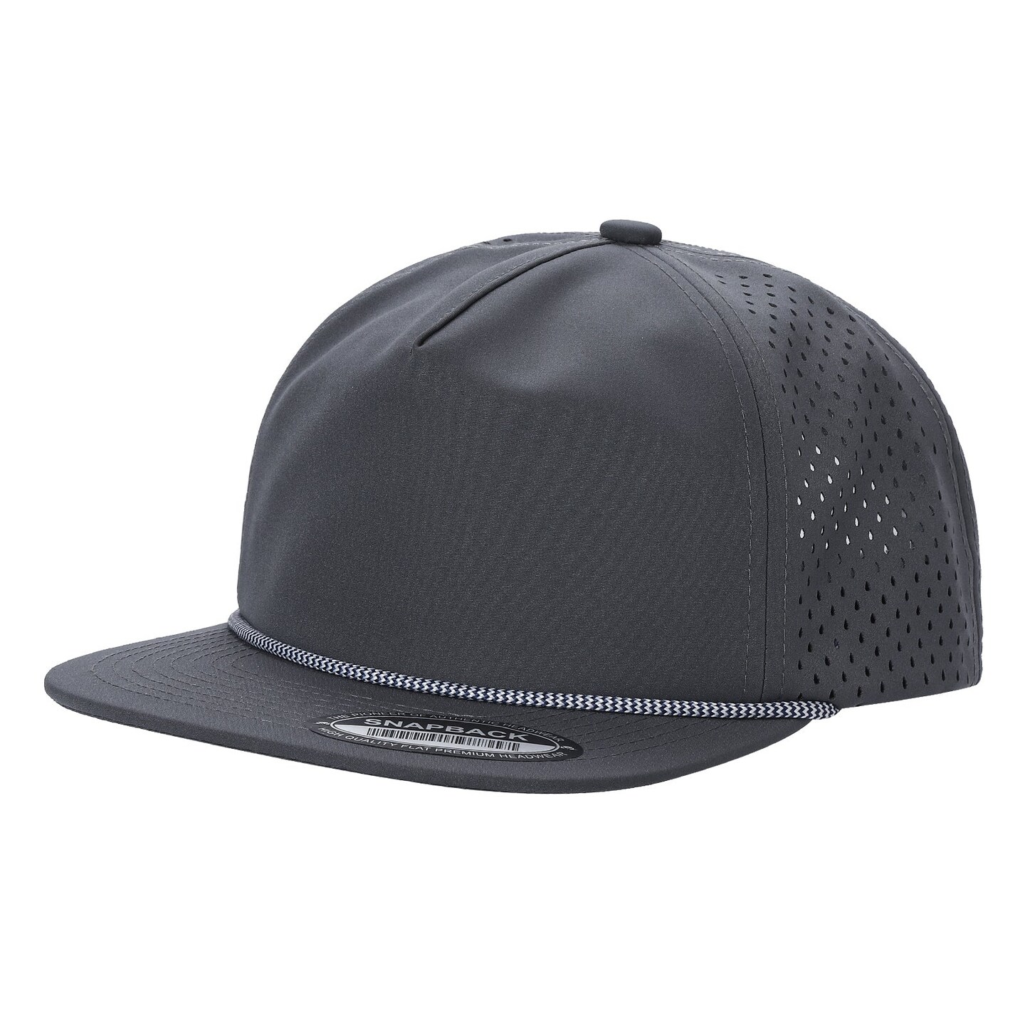12 pack:5WPR 5-Panel Waterproof Hat with Rope Stylish & Durable