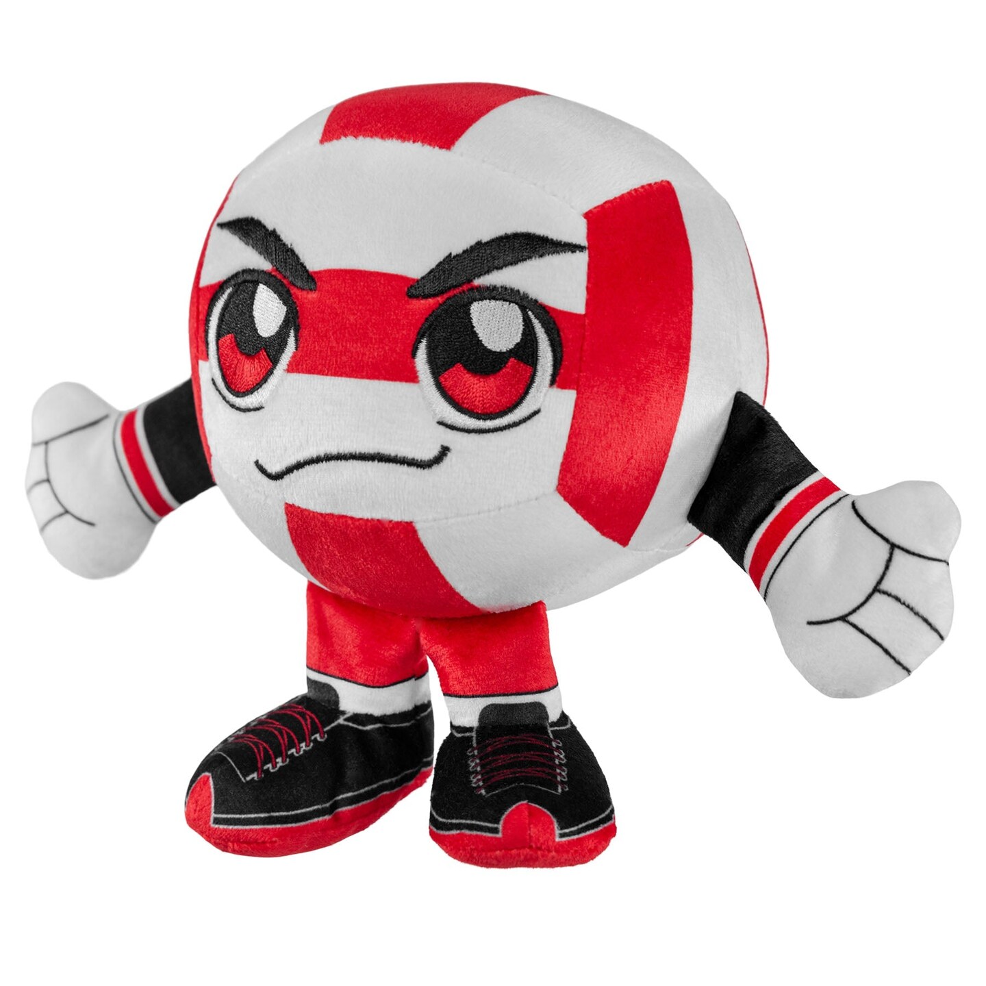 Bleacher Creatures Nebraska Huskers 8" Kuricha Volleyball Plush