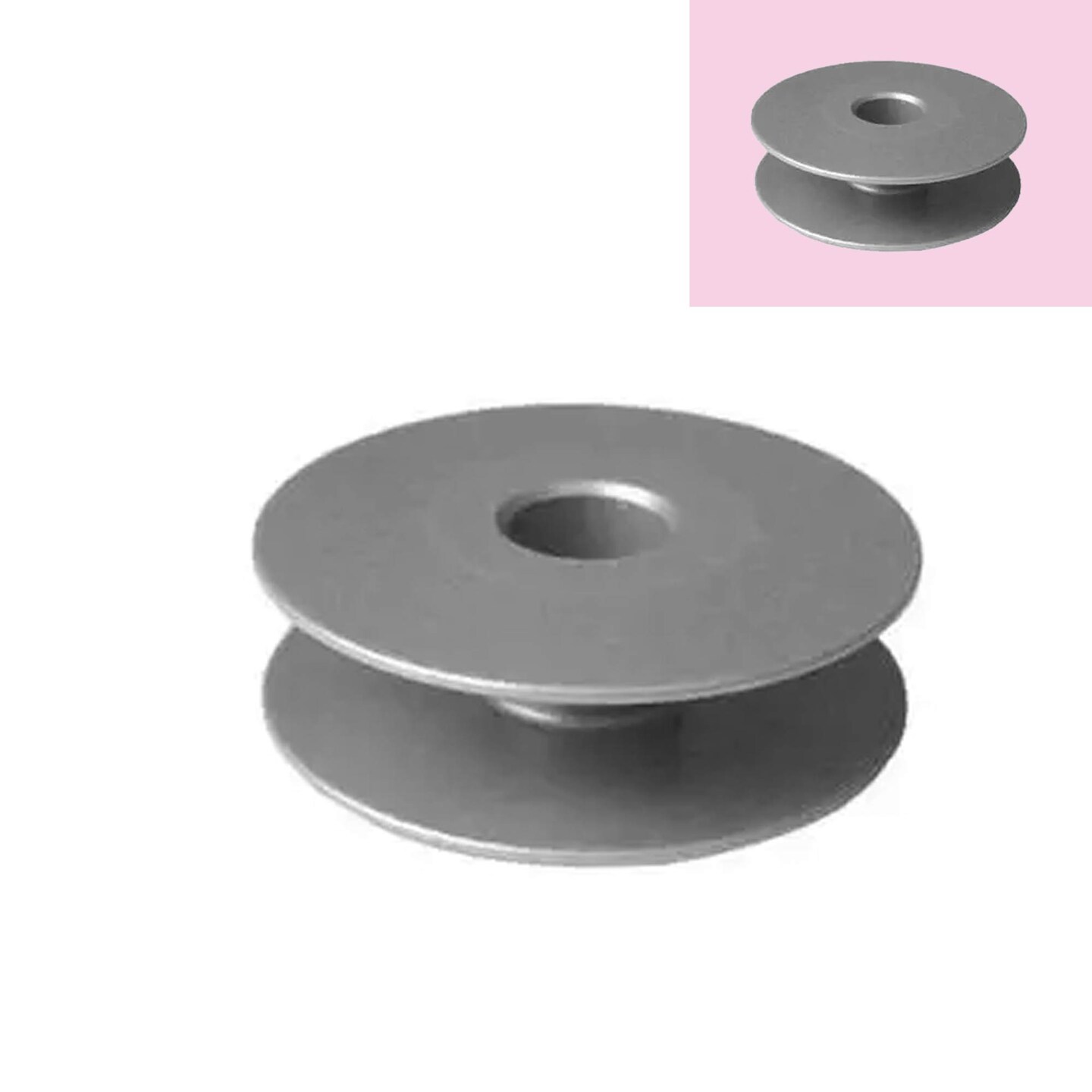 Bobbin #225-96704 Industrial Zig Zag Machine Aluminum Replacement 25.1x7.8x5.9mm