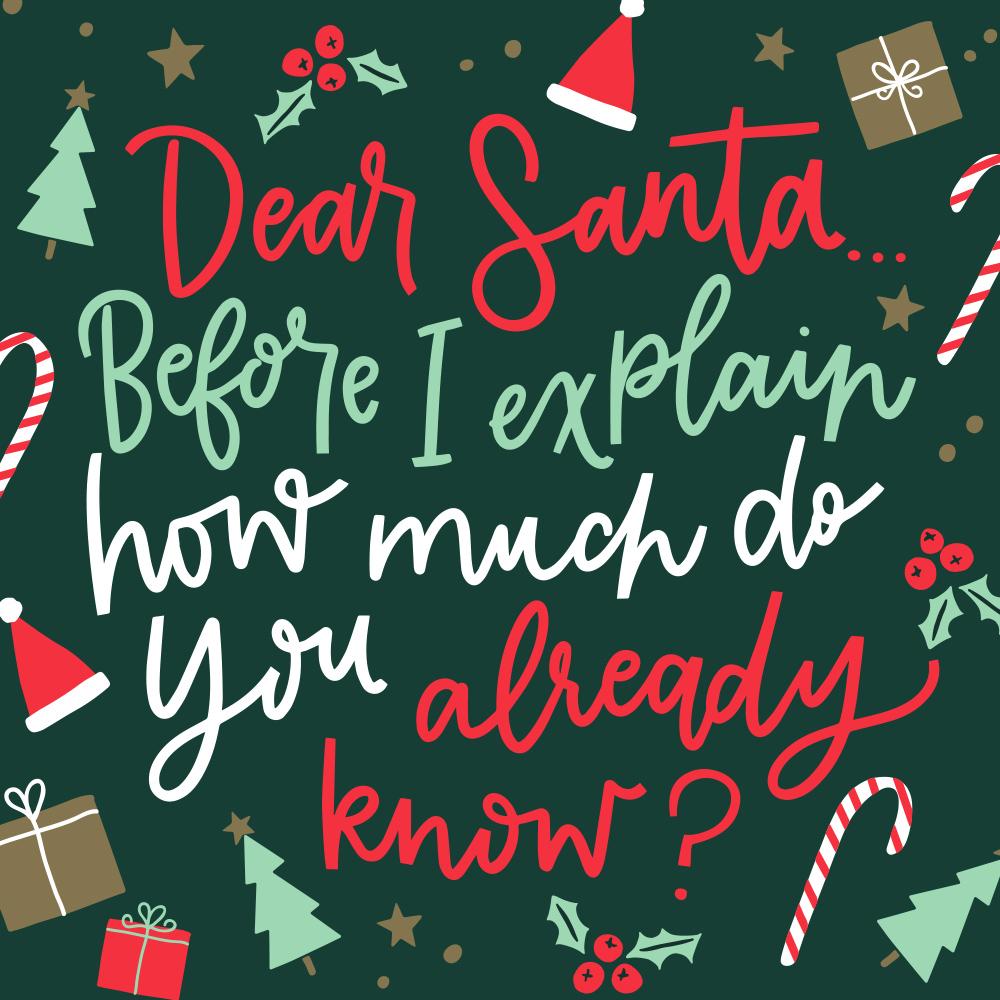 Dear Santa Before I Can Explain Napkins &#x2013; Funny Christmas Party Napkins (20 Pack)