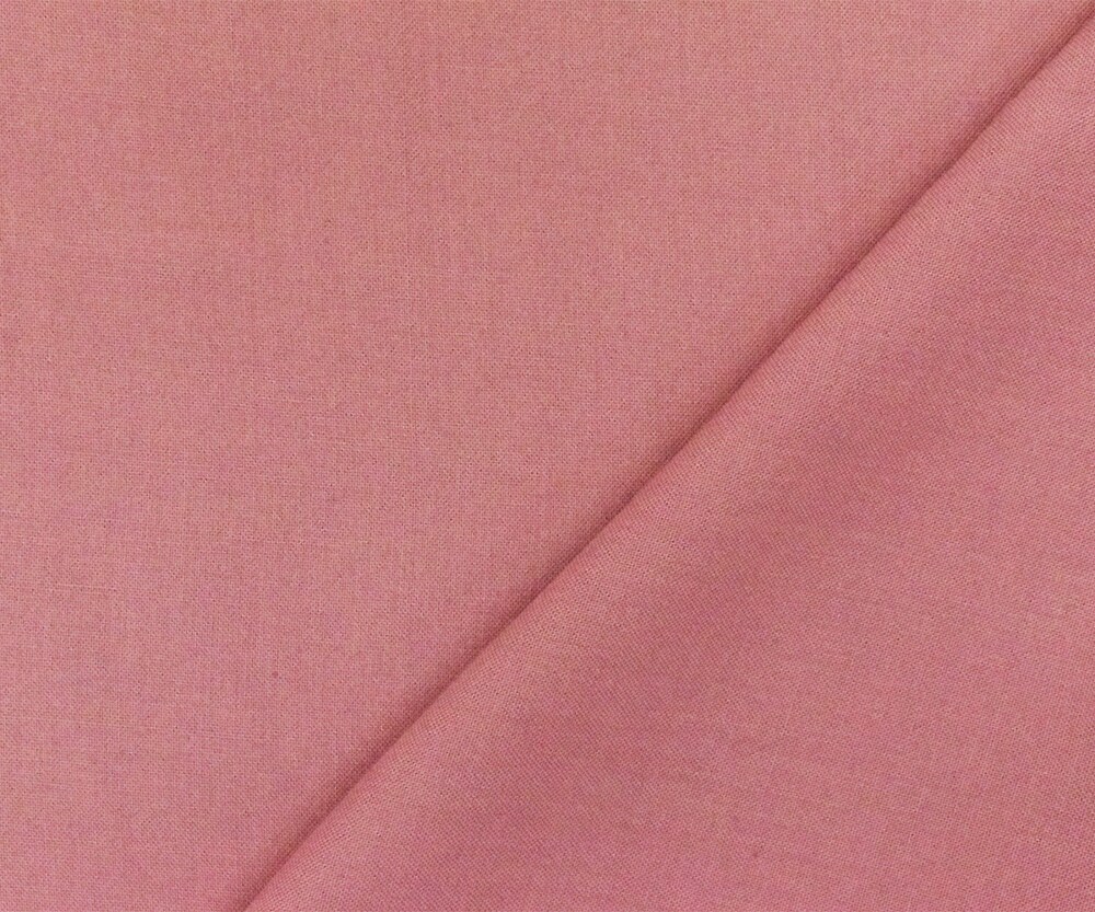 Pink Rayon Challis Solid Woven Fabric By the Yard