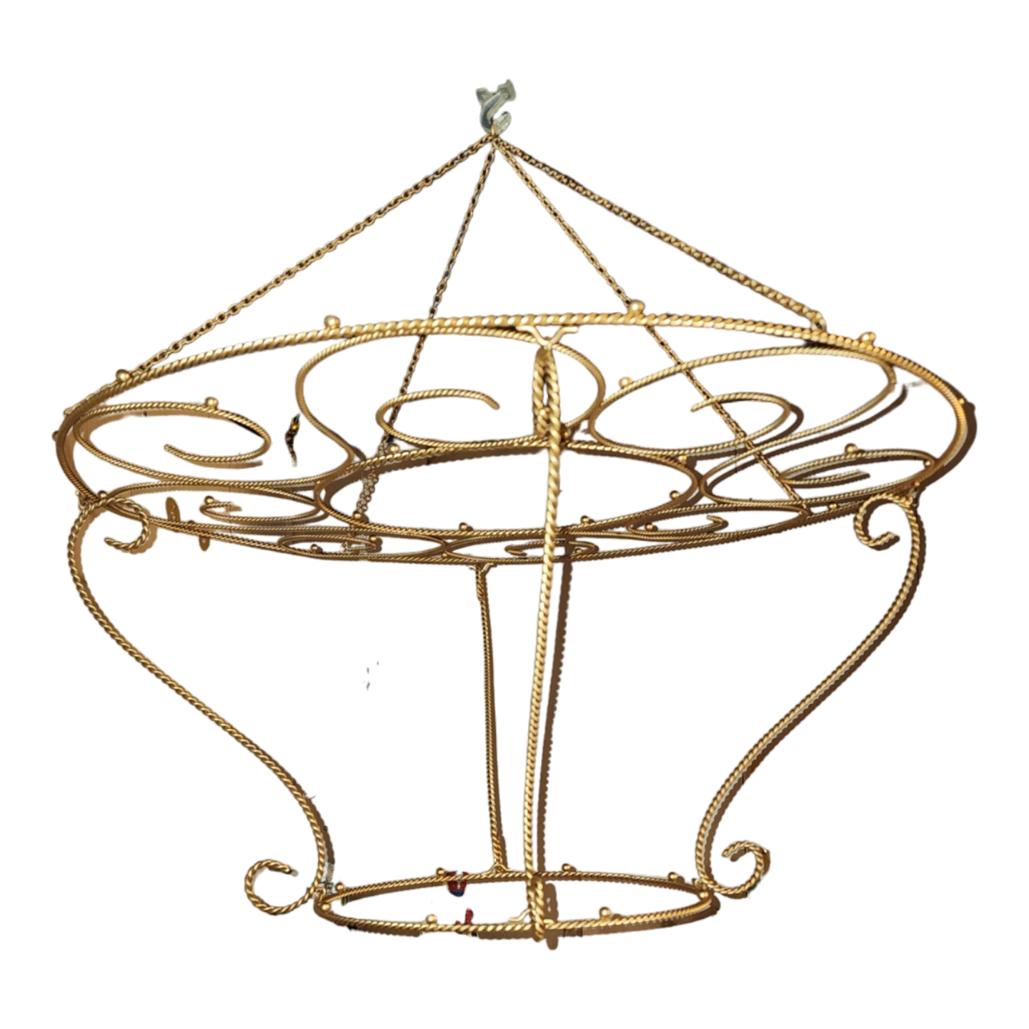 Ornament Chandelier - Gold