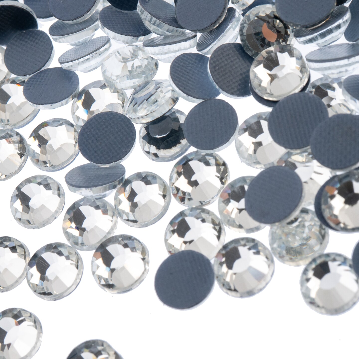 Crystal Lane DIY SS30 (6.5mm) Hot-fix Glass Flat Backs Rhinestones, 288pcs