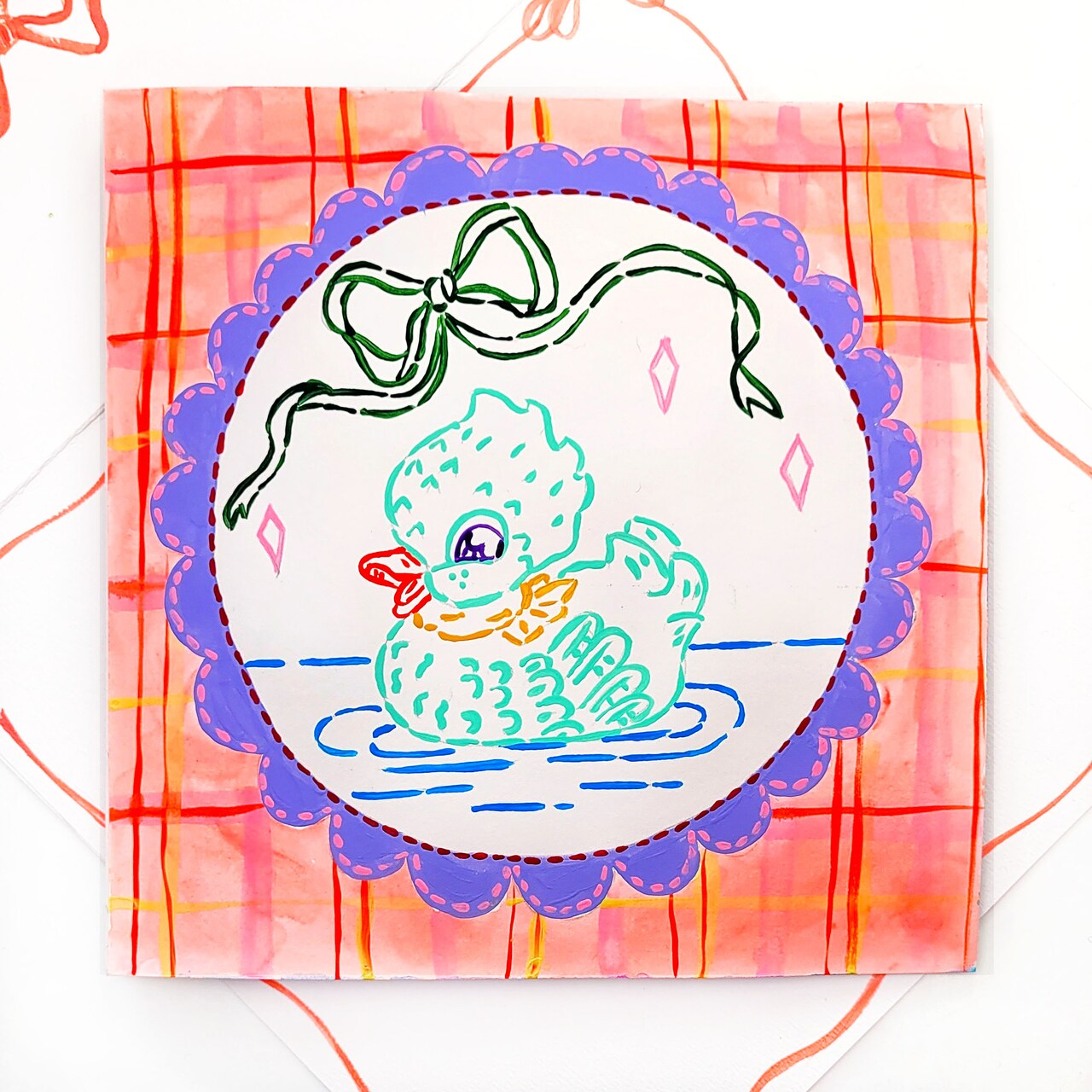 DecoArt Hand-painted Kitsch Cards