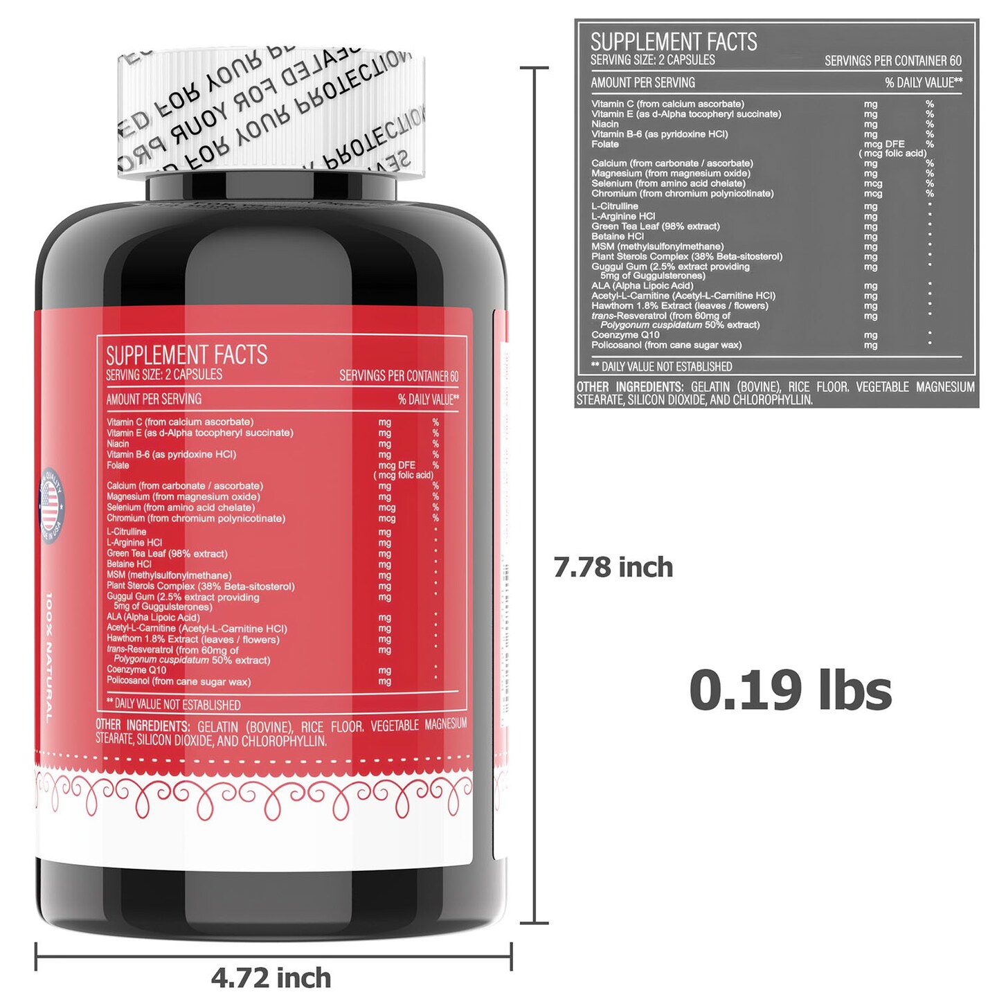 Cardio Balance Natural Heart Health & Blood Pressure Support Supplement