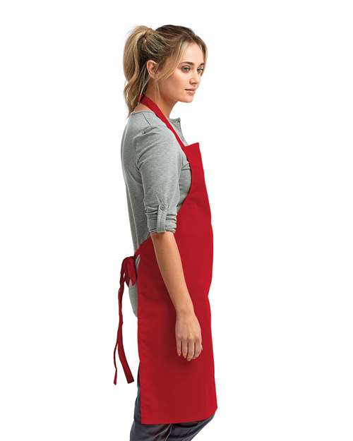 Artisan Collection by Reprime® Recycled Bib Apron Adjustable Neck Strap Durable Eco Friendly