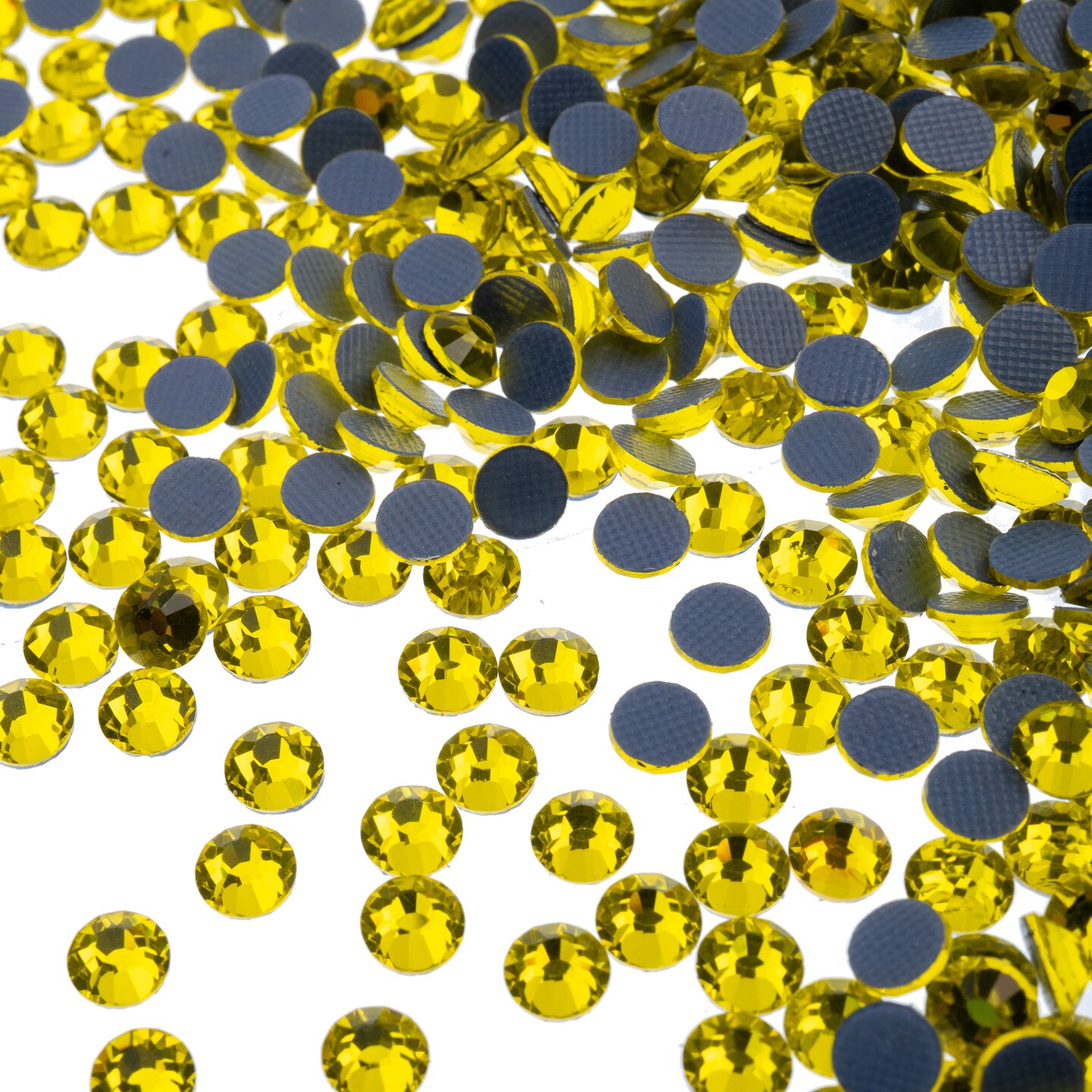 Crystal Lane DIY SS16 (4mm) Hot-fix Glass Flat Backs Rhinestones, 1440pcs