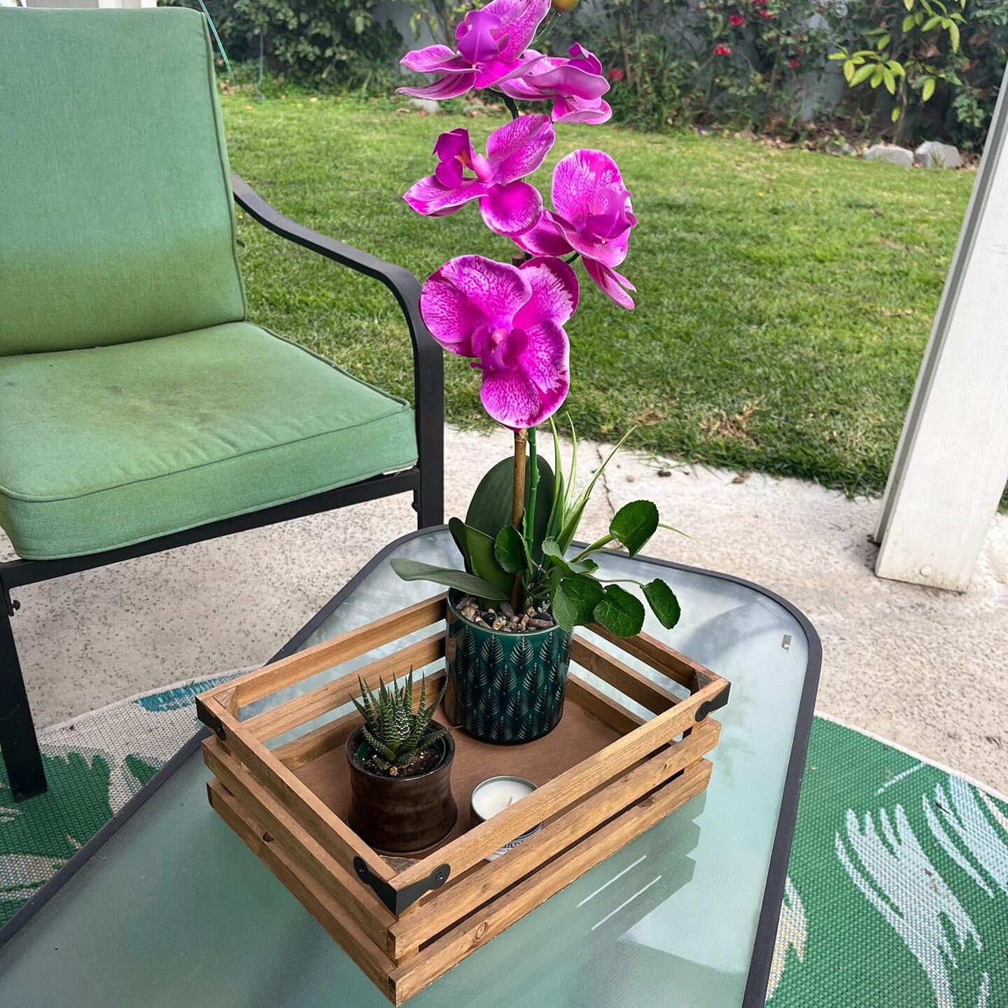 Rustic Small Wooden Crate, Gift Basket, Decorative Tray, Storage Organizer, Farmhouse Style Decor, Wood Storage Crates Container, Decorative Display Trays For Home Décor