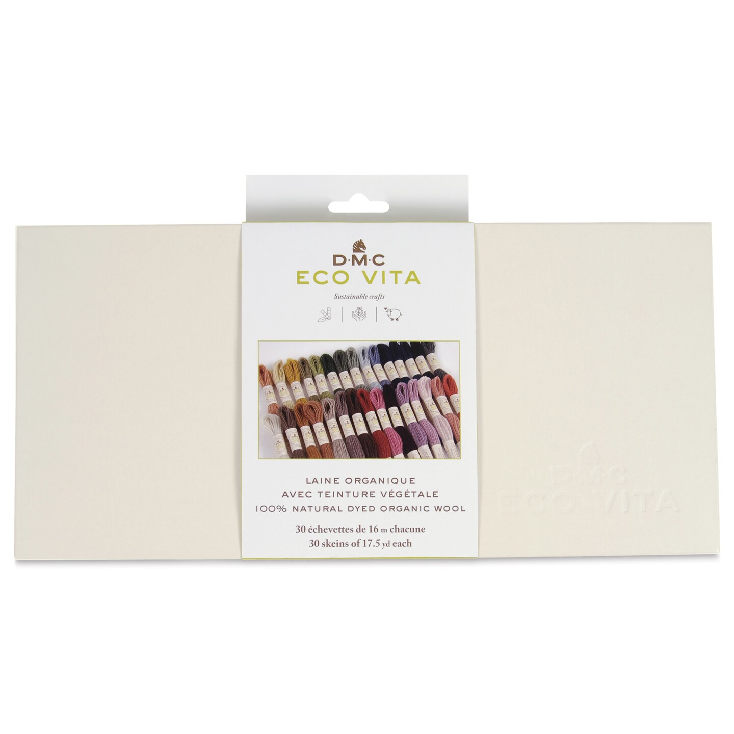 DMC Eco Vita Organic Wool Thread Collectors Box - Set of 30